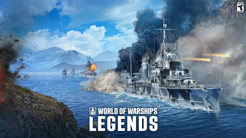 Barcos Legendarios tiran ancla en “World of Warships: Legends”