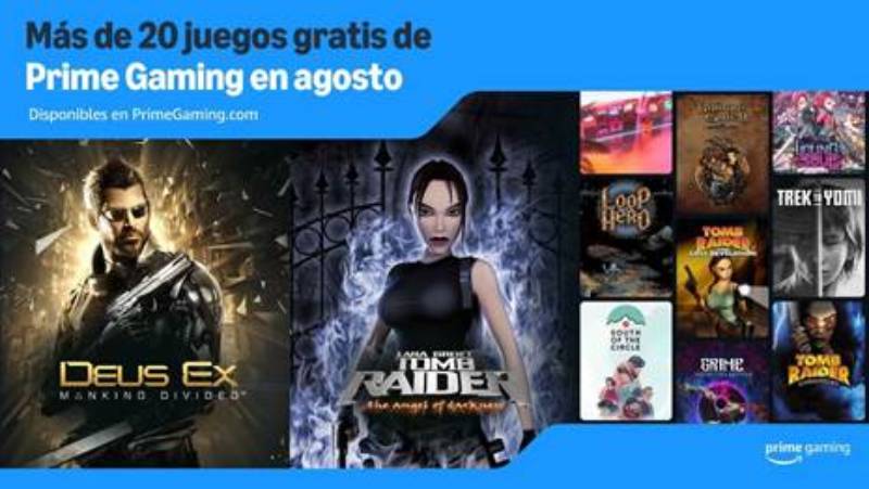 Juegos gratis con Prime Gaming para agosto de 2024