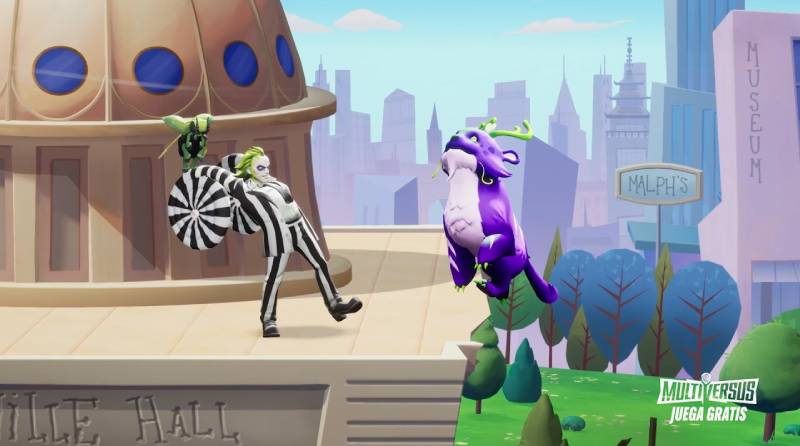 Beetlejuice llega a MultiVersus: El Súper Fantasma se une a la pelea