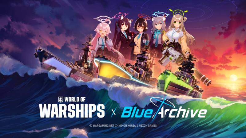 World of Warships y Blue Archive: Un crossover épico en agosto 