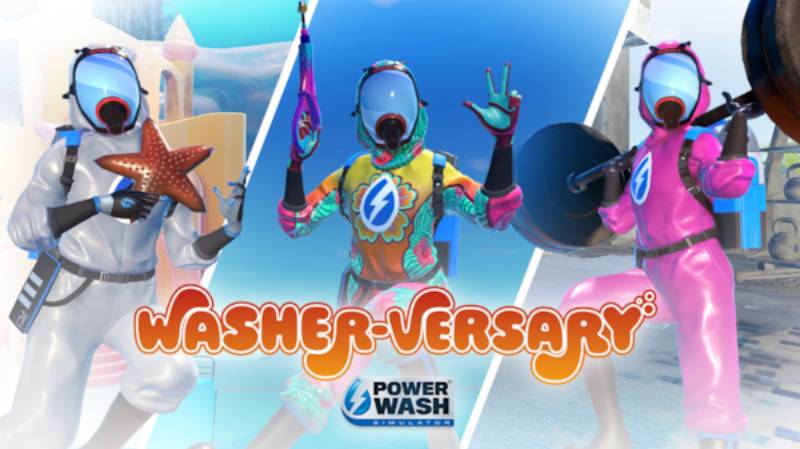 PowerWash Simulator cierra su aniversario con un nuevo DLC: Expediente Muckingham - Parte 4 