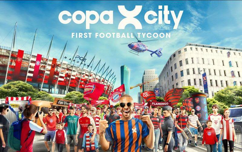 Copa City: Construye tu imperio futbolístico y gestiona estadios icónicos