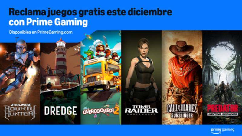 Juegos gratis con Prime Gaming para diciembre de 2024