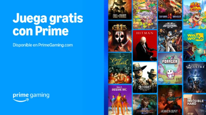 Ofertas de Prime Gaming para julio de 2024