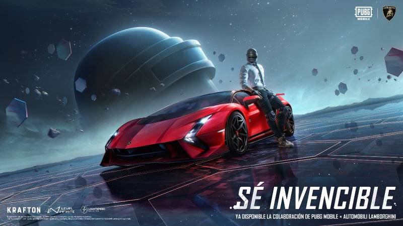 Vuelve la emoción a PUBG MOBILE con la renovada colaboración de Lamborghini 