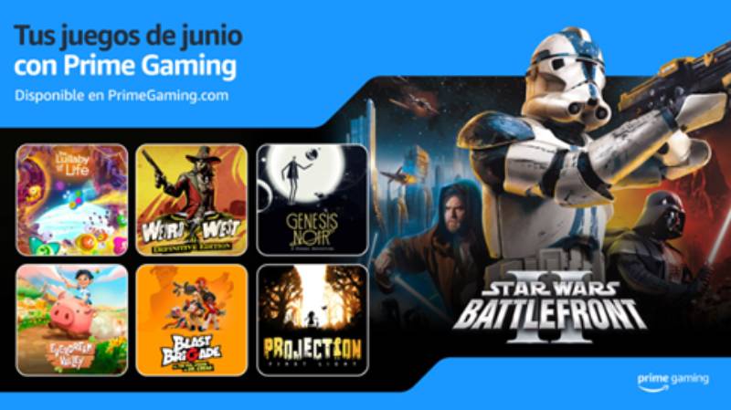 Videojuegos gratuitos de Prime Gaming para junio de 2024