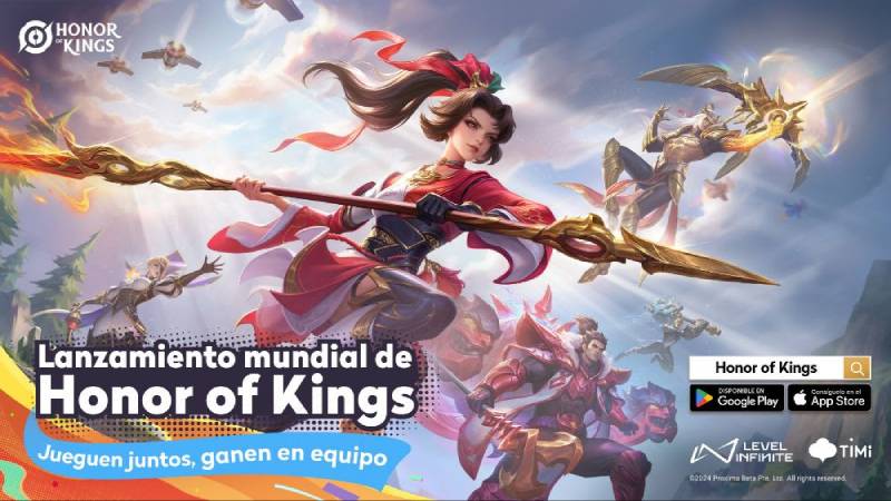Honor of Kings llega a Latinoamérica con doblaje en español latino