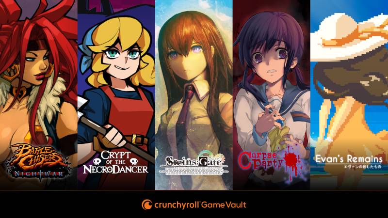 Crunchyroll amplía su oferta de juegos con 15 títulos exclusivos