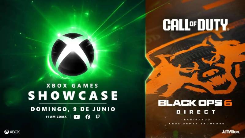 Xbox Games Showcase y Black Ops 6 Direct: Doble dosis de emocionantes anuncios de videojuegos