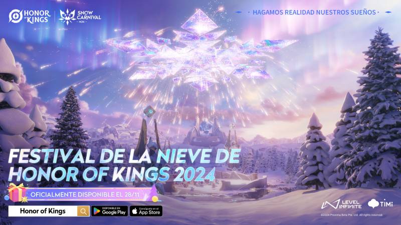 Honor of Kings celebra el invierno con el Festival de Nieve 