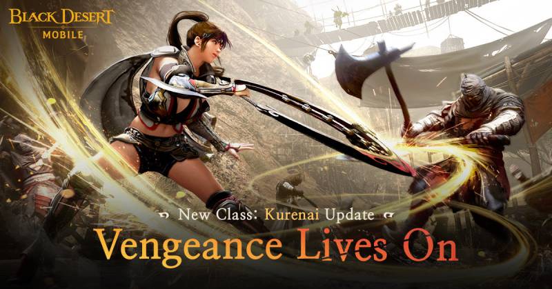 Presentan la nueva clase ‘Kurenai’ y actualizaciones para Black Desert Mobile