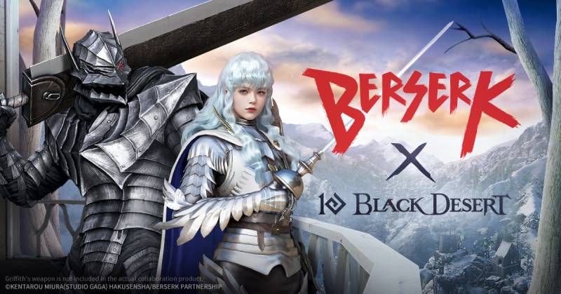 Black Desert y Berserk se unen en una nueva colaboración épica