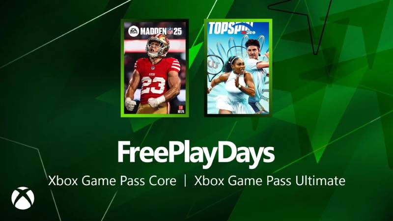 Madden NFL 25 y TopSpin 2k25 gratis en Xbox por tiempo limitado