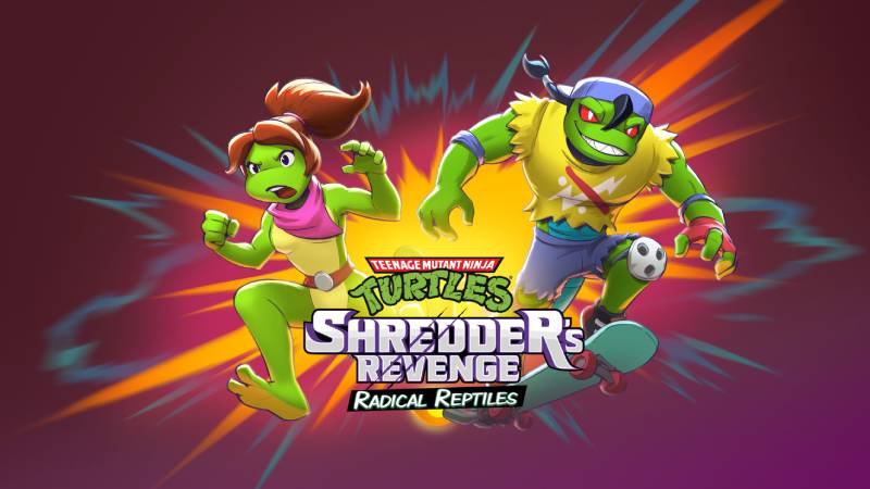 Nuevos personajes en TMNT: Shredder's Revenge con Radical Reptiles