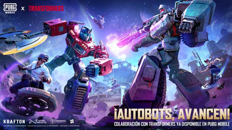 La Actualización 3.9 de PUBG Mobile muestra más de lo que ves con Transformers