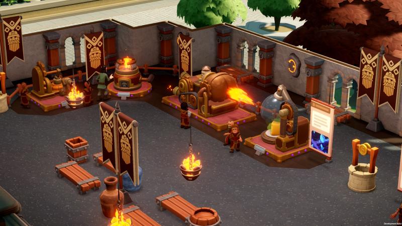Dragones, magia y tesoros en el primer DLC de Two Point Museum