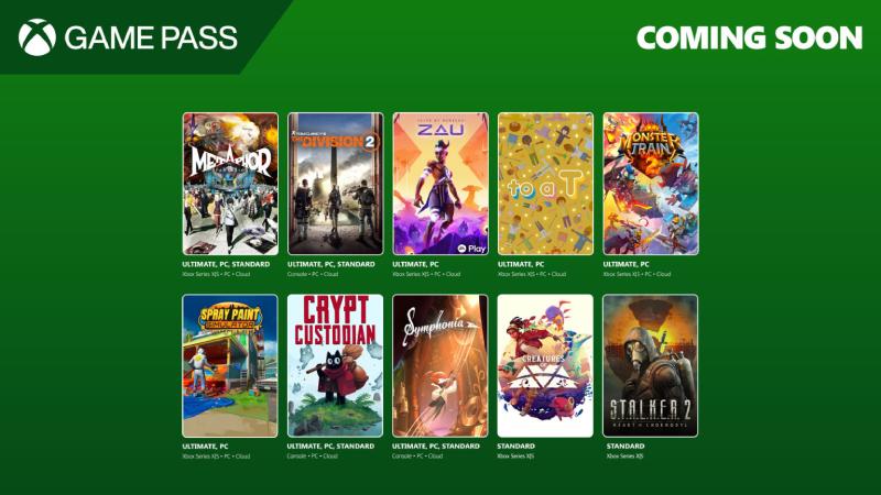 Juegos de Xbox Game Pass para mayo y junio de 2025