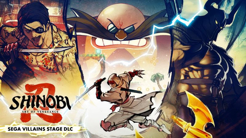 Nuevo DLC de Shinobi enfrenta a Joe Musashi con íconos de Sega