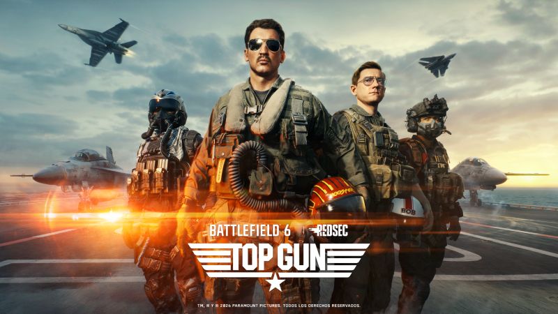 Battlefield 6 anuncia colaboración con Top Gun con fecha de salida este 18 de agosto