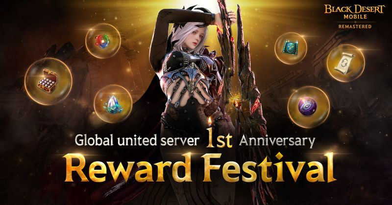 Black Desert Mobile celebra el primer aniversario de su servidor unificado con cinco semanas de recompensas