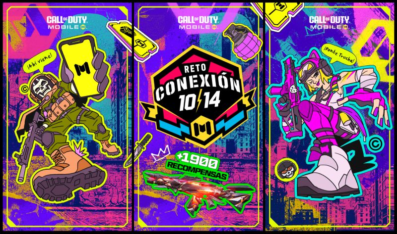 Call of Duty: Mobile regalará 1,875 recompensas Míticas, Legendarias y Épicas con el Reto Conexión 10/14 