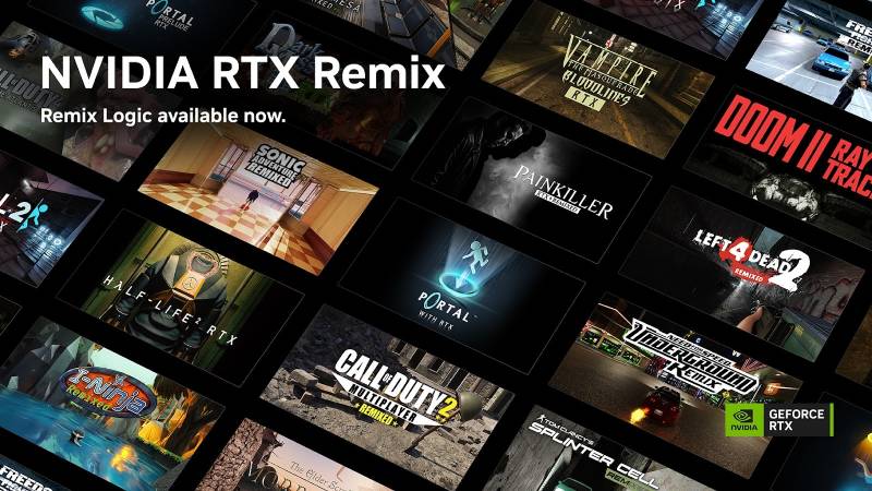 NVIDIA impulsa el modding y el rendimiento con Remix Logic y nuevas integraciones DLSS