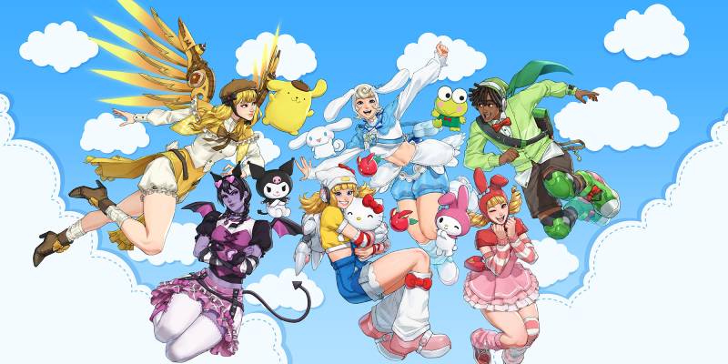 Overwatch une fuerzas con Hello Kitty en un crossover kawaii