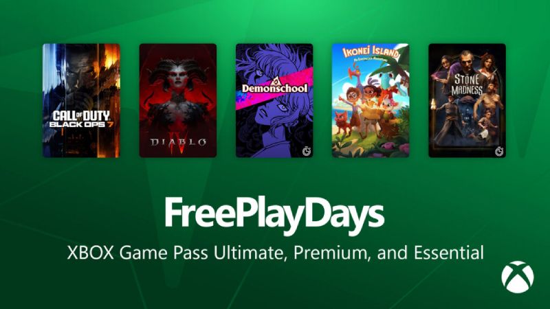  “Diablo IV” y “Black Ops 7” encabezan los Días de Juego Gratis en Xbox