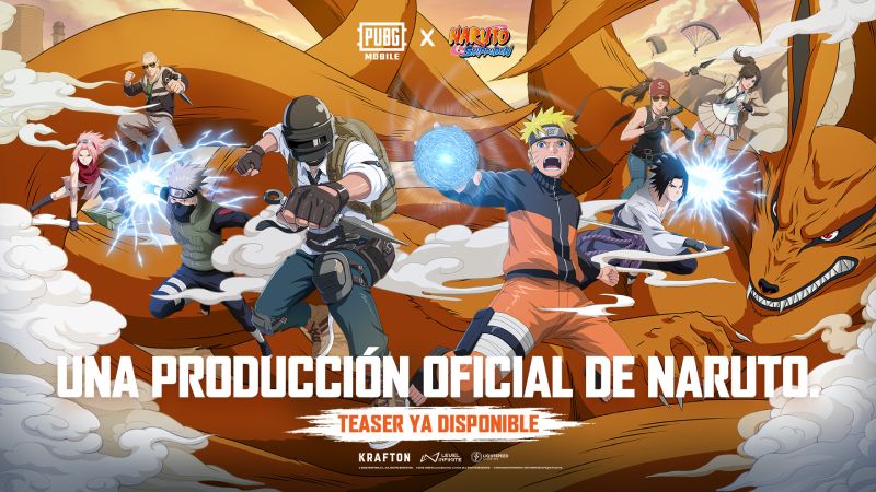 PUBG MOBILE prepara su actualización 4.5 con contenido inspirado en NARUTO SHIPPUDEN