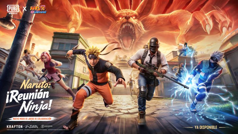 PUBG MOBILE estrena su mayor evento de recompensas con contenido de “Naruto Shippuden”