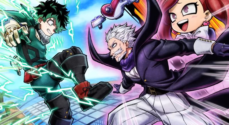 Gentle Criminal se une al combate en MY HERO ULTRA RUMBLE