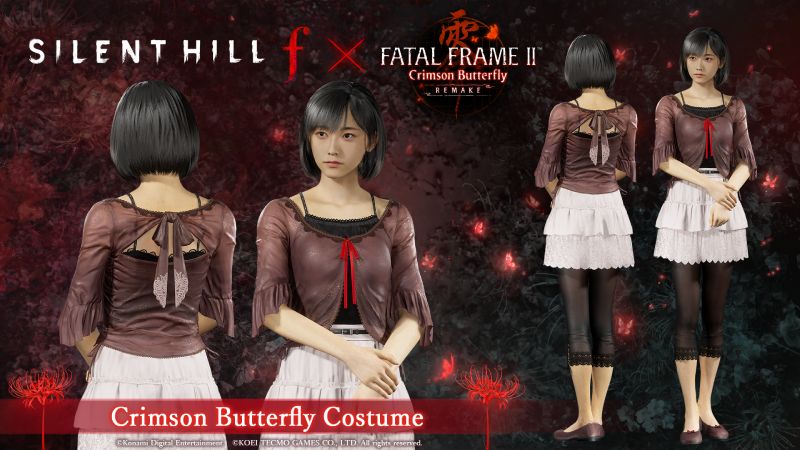  “Silent Hill f” y “Fatal Frame II Remake” lanzan colaboración con traje gratuito