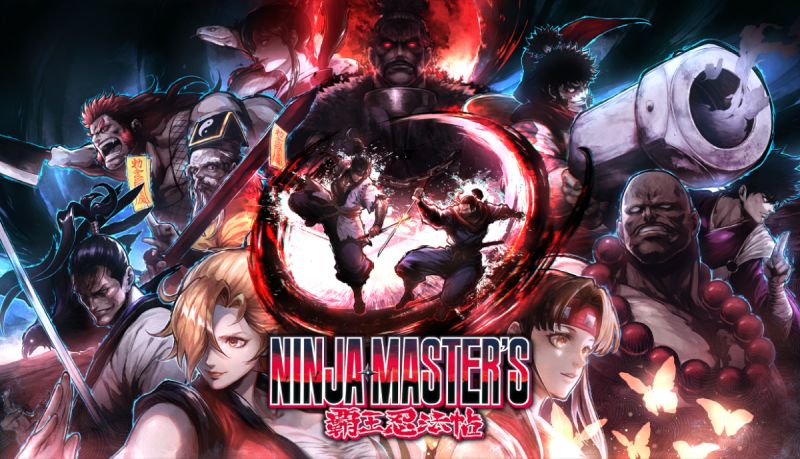 Doce guerreros se enfrentan en Ninja Master's