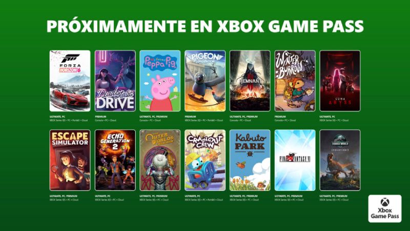 Xbox Game Pass anuncia Forza Horizon 6, Jurassic World Evolution 3 y más estrenos