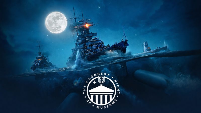 World of Warships celebrará “La Noche más larga de los museos” con una transmisión sobre torpedos