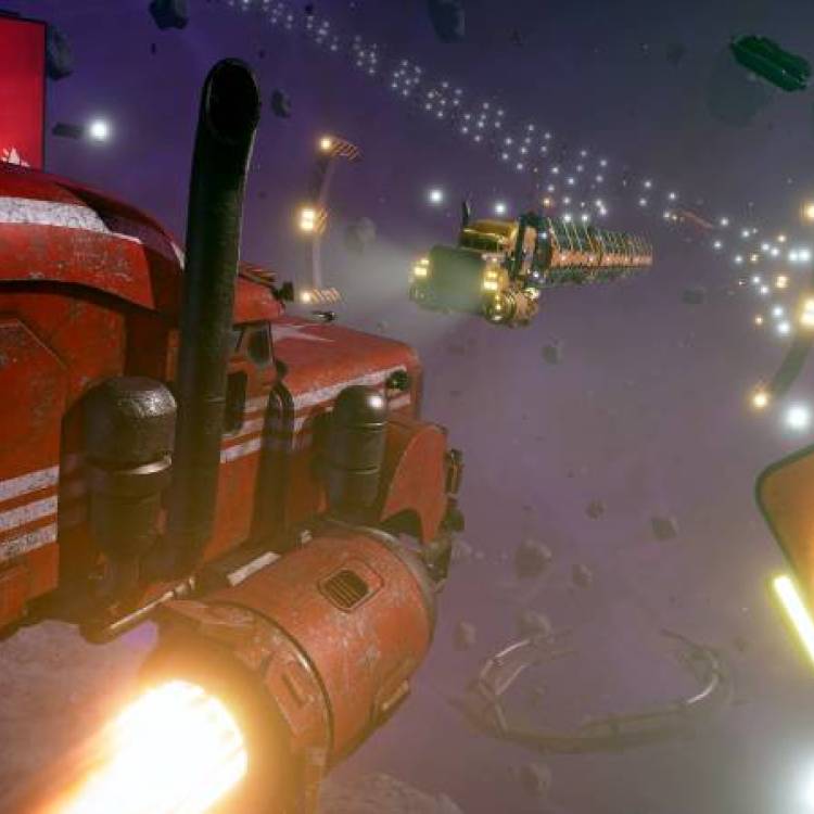 Star Trucker: El simulador de camiones espaciales ya disponible en Xbox y PC