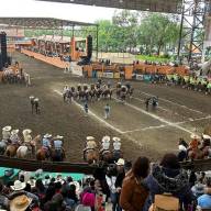 Celebran gran fiesta de la charrería