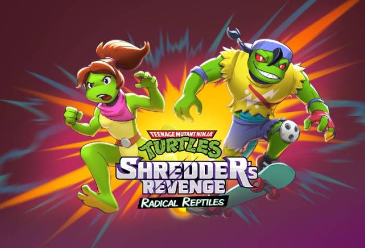 Nuevos personajes en TMNT: Shredder's Revenge con Radical Reptiles