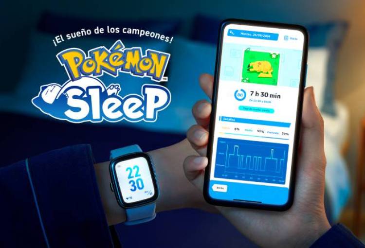 Pokémon Sleep ahora compatible con relojes inteligentes y Spotify