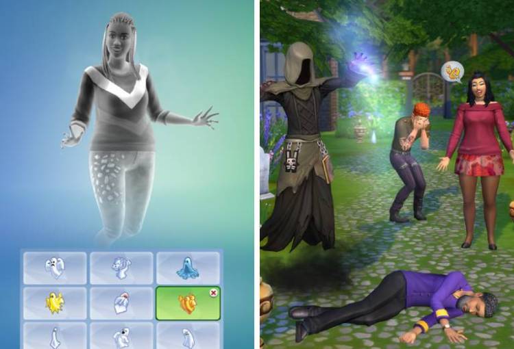 Los Sims 4 revela su nueva actualización con fantasmas y duelo