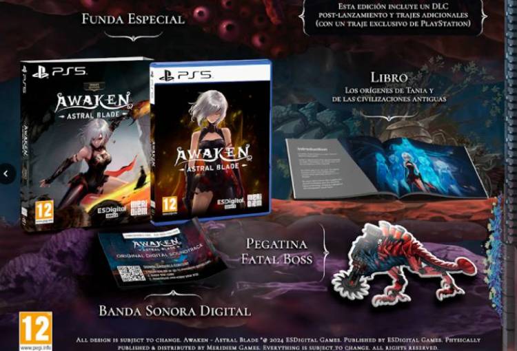 Llega AWAKEN - Astral Blade en formato físico para PS5