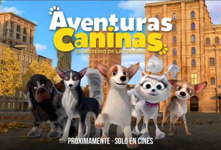 Aventuras caninas: El misterio de la corona se estrena en cines