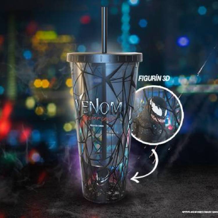 Cinépolis lanza vaso coleccionable de Venom: El Último Baile 