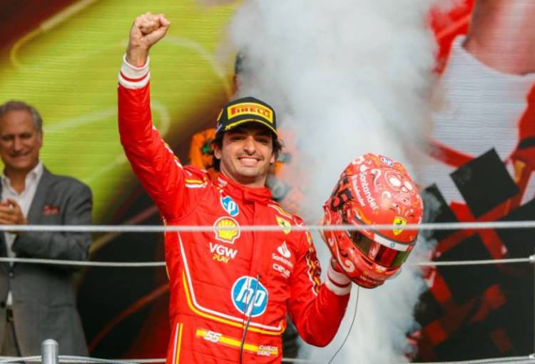 Carlos Sainz gana el Gran Premio de México 2024 ante récord de asistencia