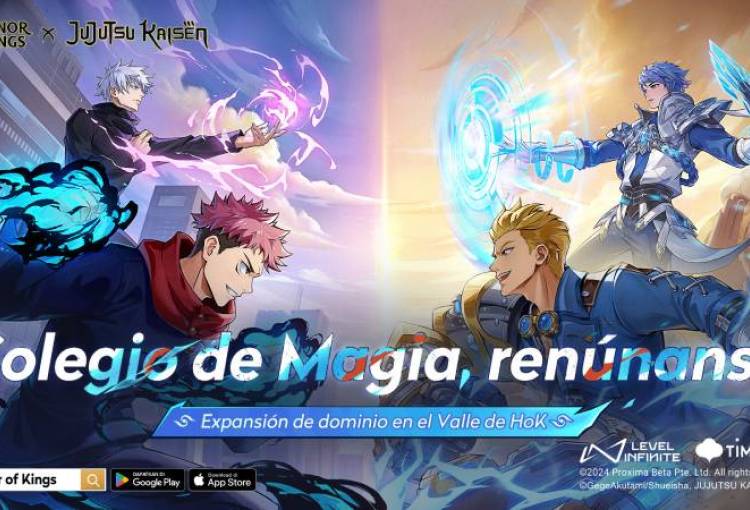 Honor of Kings se une a Jujutsu Kaisen: Eventos y recompensas exclusivas