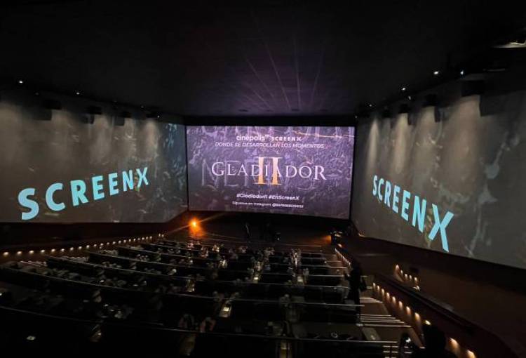 Cinépolis inaugura en México la primera sala VIP con tecnología ScreenX