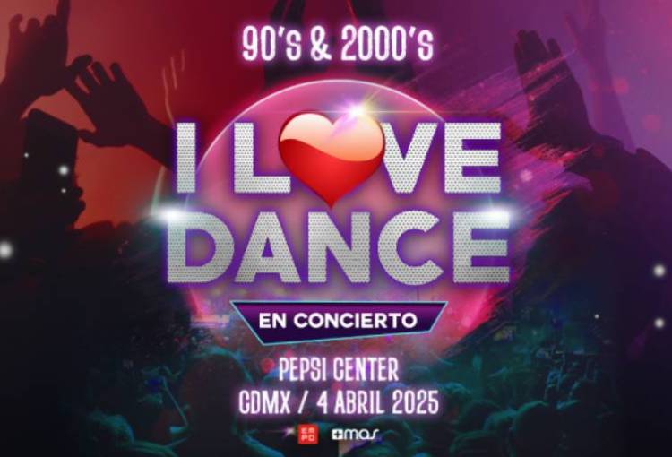 I Love Dance regresa a CDMX: revive los éxitos de los 90 y 2000