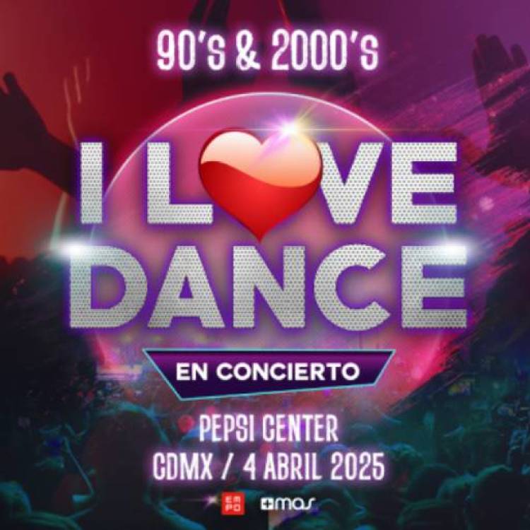 I Love Dance regresa a CDMX: revive los éxitos de los 90 y 2000