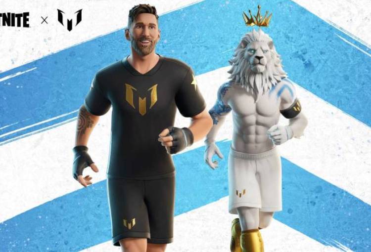 Lionel Messi debuta en Fortnite