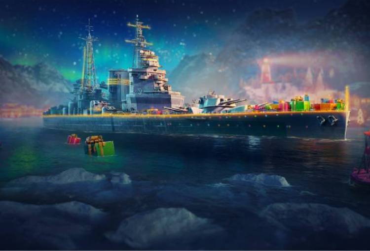 World of Warships: Legends celebra las fiestas con nuevo contenido